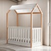 Casababy La Maison Ecru Βρεφικό Κρεβάτι Μετατρεπόμενο Σε Προεφηβικό Τύπου Μοντεσσόρι